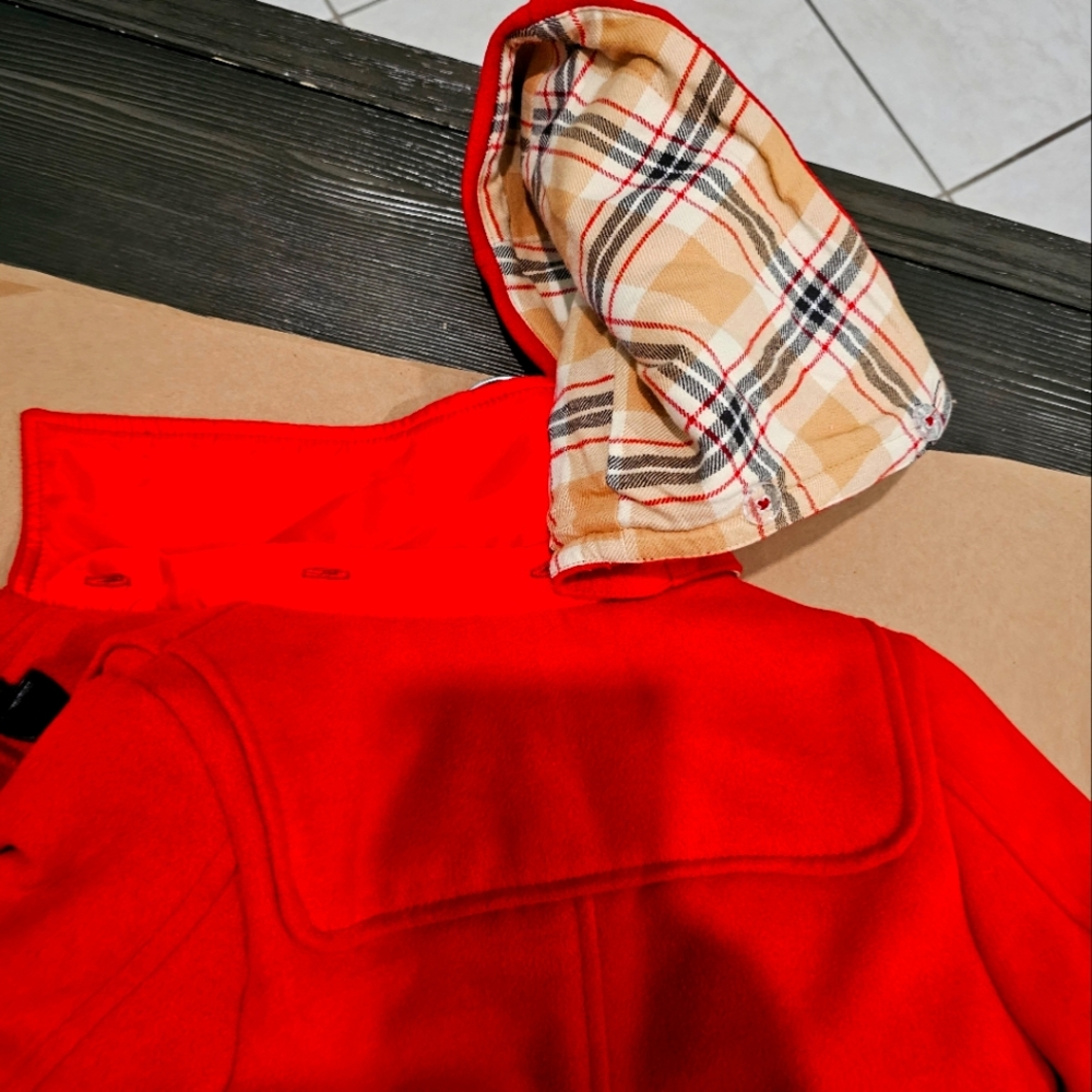 Kids red coat